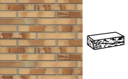 Кирпич клинкерный Muhr 06S Hellbraun-bunt Spezial готик, 240*90*40 мм по выгодной ценеКирпич клинкерный Muhr 06S Hellbraun-bunt Spezial готик, 240*90*40 мм
