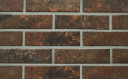 Клинкерная плитка под кирпич Paradyz Arteon Rosso, 245*66*7 мм