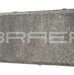 Плитка тротуарная BRAER Прямоугольник Color Mix Туман 200*100*60 мм