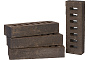 Кирпич клинкерный Plinfa Iron 2804, 270*85*50 мм