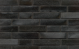 Кирпич клинкерный Westerwaelder Klinker Nr 05E Brilliant Schwarz, 240*115*52 мм