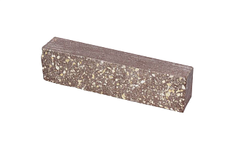 Кирпич гиперпрессованный Акварид К3, Дикий камень, Коричневый, полнотелый, 250*40*65 мм