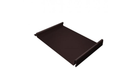 Фальцевая кровля Grand Line Кликфальц® Rooftop Matte RAL 8017 шоколад