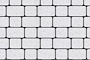 Плитка тротуарная  Классико А.1.КО.4 Стоунмикс белый