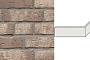 Клинкерная плитка угловая ручной формовки Feldhaus Klinker NF 14 W682 sintra argo bianco 240*71*115*14 мм