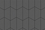 Плитка тротуарная Трапеция Б.1.Т.6 гладкий серый 400*200*200*200*60 мм