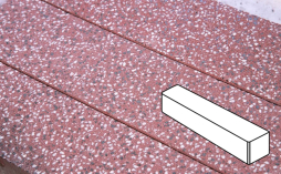 Плитка тротуарная Готика, City Granite FINO, Ригель Б.3.П.8, Емельяновский, 360*80*80 мм