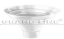 Воронка водосборная Grand Line, D 250 мм, Rooftop dRain PU RAL 9003 сигнальный белый