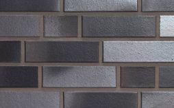 Клинкерная плитка под кирпич Feldhaus Klinker NF 14 R518 geo platinum liso 240*71*14 мм