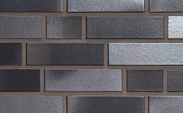 Клинкерная плитка под кирпич Feldhaus Klinker NF 14 R518 geo platinum liso 240*71*14 мм
