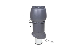 Изолированный вентиляционный выход Vilpe ECO250P/125/500 с шумопоглотителем, серый
