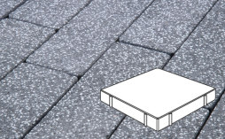 Плитка тротуарная Готика, City Granite FINERRO, Квадрат Б.6.К.8, Суховязкий, 600*600*80 мм
