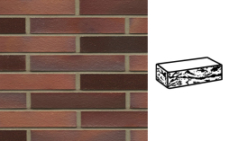 Кирпич клинкерный Muhr 04EG Rotbraun-bunt Edelglanz готик, 240*90*40 мм по выгодной ценеКирпич клинкерный Muhr 04EG Rotbraun-bunt Edelglanz готик, 240*90*40 мм