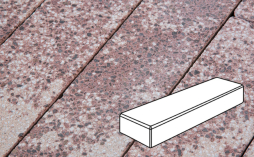 Плитка тротуарная Готика Granite FINERRO, Паркет В.3.П.8, Сансет 300*100*80 мм