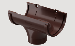 Воронка желоба Docke STANDARD, темно-коричневый