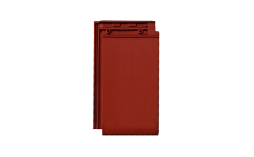 Керамическая черепица рядовая TONDACH Figaro Deluxe red engobe
