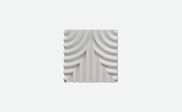 3D-плитка ARCHITECTILES Asperitas облегченная под покраску, № 5 Cinco, белый, 120*120*15 мм