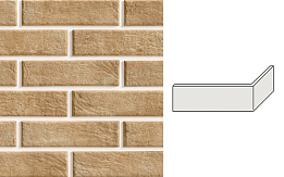 Термопанель угловая на пенополистироле (ППС) с клинкерной плиткой BestPoint Loft Brick Salt 115/236*456*60 мм
