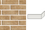 Термопанель угловая на пенополистироле (ППС) с клинкерной плиткой BestPoint Loft Brick Salt 115/236*456*60 мм