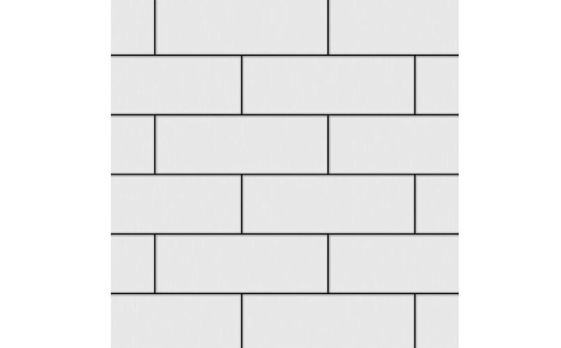 Плитка тротуарная SteinRus Ригель В.4.П.8 гладкая, серый, 300*100*80 мм