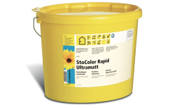 Интерьерная глубокоматовая краска StoColor Rapid Ultramatt weiss, белая, 15 л