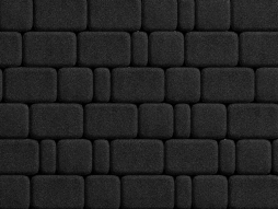 Плитка тротуарная Классико Б.4.КО.6 стоунмикс черный, комплект 3 шт, толщина 60 мм