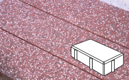 Плитка тротуарная Готика, City Granite FINO, Брусчатка В.2.П.10/Г.2.П.10, Емельяновский, 200*100*100 мм