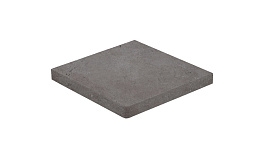 Клинкерная ступень прямоугольная угловая Loftstufe Stroeher Gravel Blend 963 black, 340х340х35х11 мм
