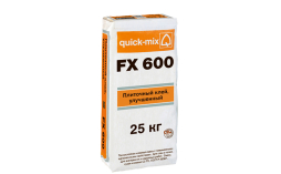 Эластичный плиточный клей quick-mix FX600 25 кг