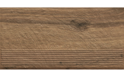 Клинкерная ступень с насечками Paradyz Carrizo Wood, 600*300*8,5 мм