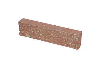 Кирпич гиперпрессованный Акварид К4, Дикий камень, Персиковый, полнотелый, 250*30*65 мм