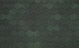 Гибкая черепица TEGOLA COMFORT, ASSISI, Verde 473