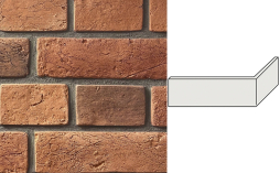 Угловой декоративный кирпич Redstone Кронштадт KR-64/U, 230*105*66 мм