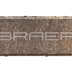 Плитка тротуарная BRAER Прямоугольник Color Mix Каштан, 200*100*60 мм