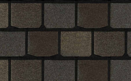 Гибкая черепица CertainTeed Highland Slate Tudor Brown
