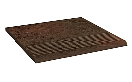 Клинкерная ступень Paradyz Semir Brown, 300*300*11 мм