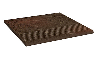 Клинкерная ступень Paradyz Semir Brown, 300*300*11 мм