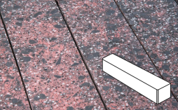 Плитка тротуарная Готика, Granite FINO, Ригель Б.3.П.8, Дымовский, 360*80*80 мм