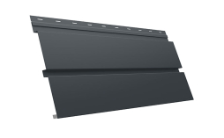 Софит Grand Line металлический Квадро Брус без перфорации 0,5 Satin Matt TX с пленкой RAL 7016