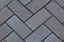 Тротуарная клинкерная брусчатка ЛСР Штутгарт графитовый, 200*100*50 мм