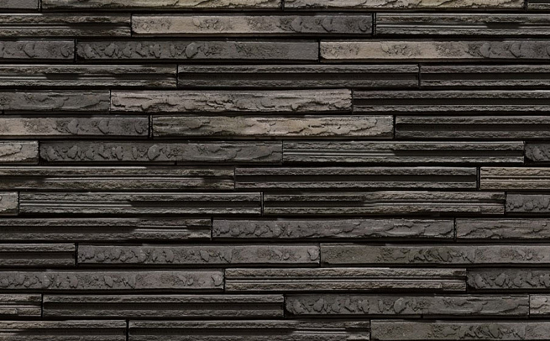 Кирпич ригельный Terca Cassia Zwart Grafiet, 400*95*48 мм