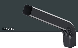Нижнее колено Orima RR 2H3 для системы D 110/85*85 мм