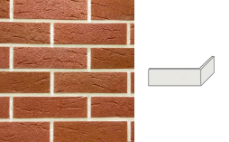Угловой декоративный кирпич Redstone Leeds breck LS-60/U 227*100*68 мм