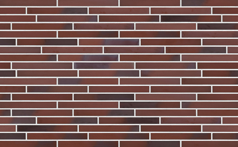 Клинкерная плитка под кирпич King Klinker KING SIZE 10 Maghreb fire гладкая LF, 490*52*14 мм