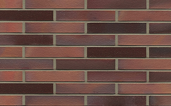 Кирпич клинкерный Westerwaelder Klinker Nr 04EG Rotbraun-bunt Edelglanz, 290*90*52 мм