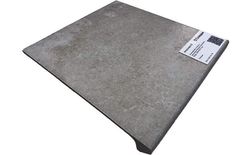 Клинкерная ступень с капиносом Paradyz Scandiano Beige, 330*300*11 мм