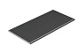 Придверная решетка Gidrolica Step Pro оцинкованная, 990*490*20 мм