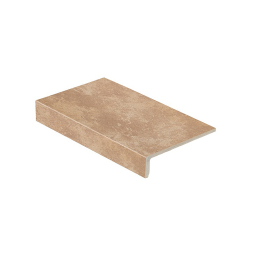 Клинкерная ступень прямоугольная Stroeher Keraplatte Roccia 835 sandos 294х175х52х10 мм