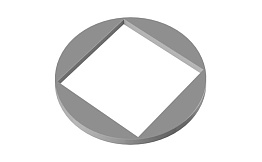 Клапан Galeco под трубу к отстойнику для системы STAL 2 D 125/80*80 мм, RAL 7015