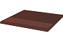 Клинкерная ступень Paradyz Cloud Brown, структурная, 300*300*11 мм
